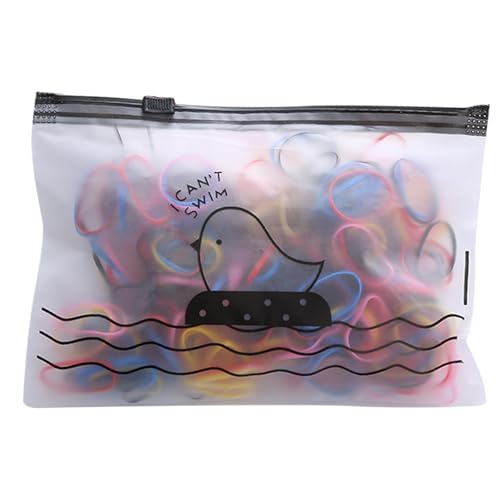 1 Beutel Gummibänder, elastische Haargummis, Baby- und Kinder-Haarband für den täglichen Gebrauch und verschiedene Anlässe, Haarstyling-Bänder von Hattba