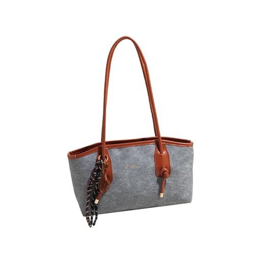 Damen Schultertasche Retro Handtasche All-Matching Unterarmtasche Große Kapazität Achsel Herbst Winter Pendeln Frauen Retro Achsel Herbst Winter Handtasche Große Kapazität Schulter, blau, One Size Damen Schultertasche Retro Handtasche All-Matching Unterarmtasche Große Kapazität Achsel Herbst Winter Pendeln Frauen Retro Achsel Herbst Winter Handtasche Große Kapazität Schulter, blau, One Size von Hattba