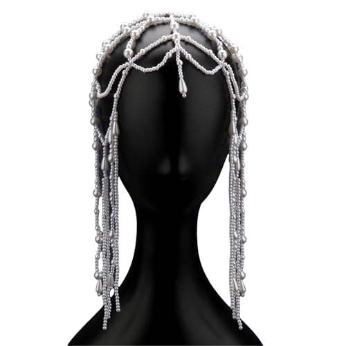 Exquisites handgefertigtes Braut-Stirnband, elegantes Hochzeits-Haarteil, Mädchen-Stirnbänder für moderne Fashionisten Exquisites handgefertigtes Braut-Stirnband, elegantes Hochzeits-Haarteil, Mädchen-Stirnbänder für moderne Fashionisten von Hattba