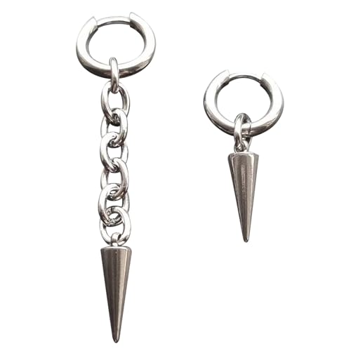 Gothic-Schmuck, Zahn-Ohrringe, Grunge-Rock-Accessoire, Charm-Creolen für Frauen, Punk, koreanische Mode, Ohrring für Frauen, Einheitsgröße, Wie beschrieben, Wie beschrieben von Hattba