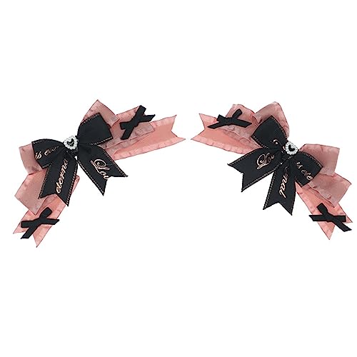 Haarspangen für Mädchen, dunkle Schleife, Haarspangen, Party, Kostüm, Cartoon, Gothic, Cosplay, Geburtstagsparty, Requisiten Haarspangen für Mädchen, dunkle Schleife, Haarspangen, Party, Kostüm, Cartoon, Gothic, Cosplay, Geburtstagsparty, Requisiten von Hattba