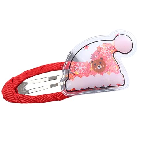 Haarspangen mit Cartoon-Weihnachtsmuster, für Teenager, Mädchen, süßer Charm, Haar-Accessoire von Hattba