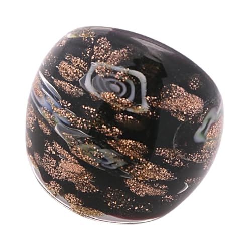 Hattba Exquisiter ethnisch inspirierter Muranoglas-Ring, stilvoller Damenmodeschmuck, elegantes Party-Accessoire, Festival-Schmuck, Einheitsgröße, Wie beschrieben, Wie beschrieben Hattba Exquisiter ethnisch inspirierter Muranoglas-Ring, stilvoller Damenmodeschmuck, elegantes Party-Accessoire, Festival-Schmuck, Einheitsgröße, Wie beschrieben, Wie beschrieben von Hattba