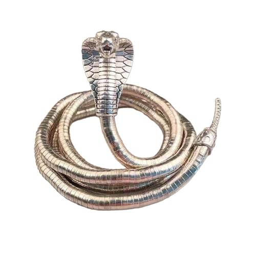 Hattba Modische biegbare Schlangen-Halskette, flexibel, Mehrzweck-Party-Halskette, Schmuck, mehrschichtige Metallschlange, flexibel, faltbar, Legierung, mehrlagiges Metall, Silver, Wie beschrieben Hattba Modische biegbare Schlangen-Halskette, flexibel, Mehrzweck-Party-Halskette, Schmuck, mehrschichtige Metallschlange, flexibel, faltbar, Legierung, mehrlagiges Metall, Silver, Wie beschrieben von Hattba