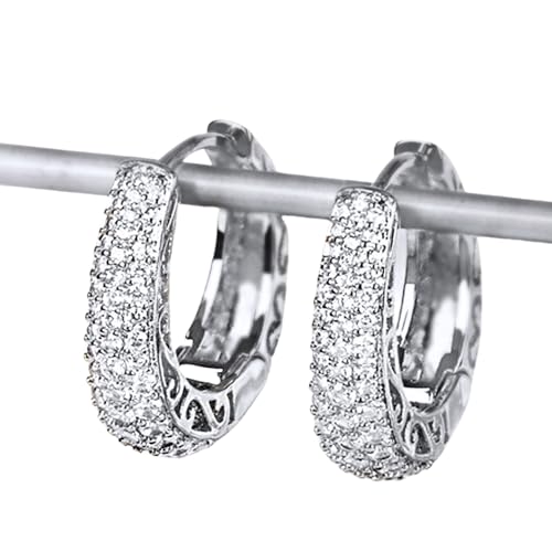 Hohle Creolen für Damen, modische kreisförmige Ohrringe, übertriebene Ohranhänger, eleganter Abendschmuck, anspruchsvolle Partykleidung, Einheitsgröße, Wie beschrieben, Wie beschrieben von Hattba