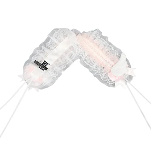 Mädchen-Haarband, gerüscht, Haarschleifen, Spitzenbesatz, Cosplay-Stirnbänder, Dienstmädchen, Volant, Flügel, Haarschmuck, Dienstmädchen, Cosplay Mädchen-Haarband, gerüscht, Haarschleifen, Spitzenbesatz, Cosplay-Stirnbänder, Dienstmädchen, Volant, Flügel, Haarschmuck, Dienstmädchen, Cosplay von Hattba