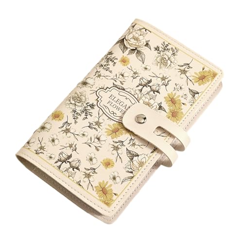 Modisches Kartenetui für mehrere Karten, wasserdichtes PVC-Design, tragbare Größe, hält 20 Karten für den täglichen Pendler, Zubehör, Kartenhalter mit Reißverschluss, B, Einheitsgröße von Hattba