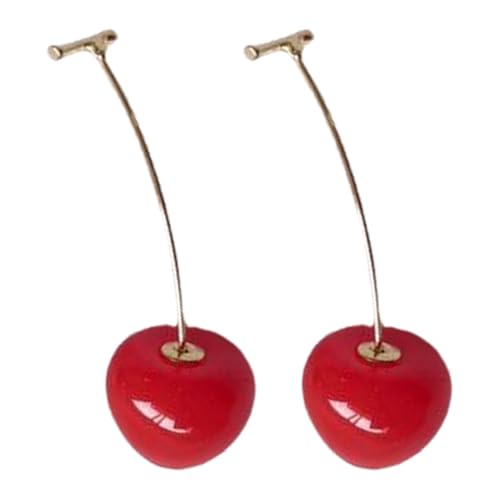 Rötungen Obst Anhänger Ohrringe Lange Ohrringe Mode Accessoire Multifunktionales Obst Designs Für Party Date Casual Wear Frauen Mode, S, Wie beschrieben, Wie beschrieben von Hattba