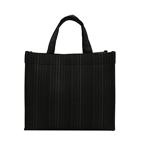 Shopper Canvas Tote Bag Women Casual Handbag Shopping Shoulder Bag Large Capacity Bag Dark Brown Black Green Canvas Tote Bag Shopper Casual Large Capacity Shopping Shoulder Bag Purse, Schwarz , One Shopper Canvas Tote Bag Women Casual Handbag Shopping Shoulder Bag Large Capacity Bag Dark Brown Black Green Canvas Tote Bag Shopper Casual Large Capacity Shopping Shoulder Bag Purse, Schwarz , One von Hattba