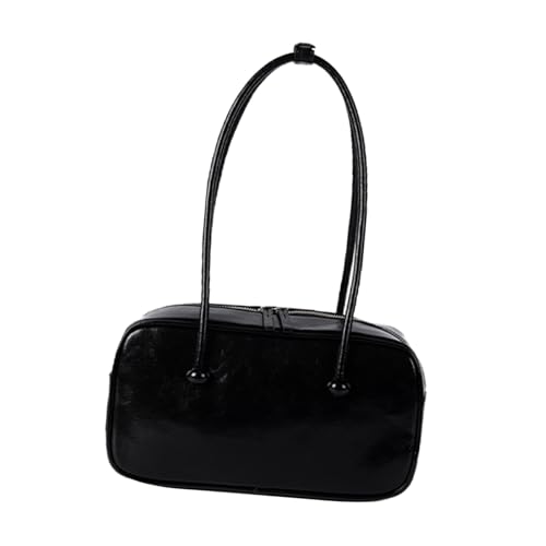 Umhängetasche im koreanischen Stil, Vintage, Tragegriff oben, einfarbig, Unterarmtasche, Retro-Achselhöhle, Einkaufen für Reisen, Achselhöhle, koreanischer Stil, Handtasche, passend zu Schultern von Hattba