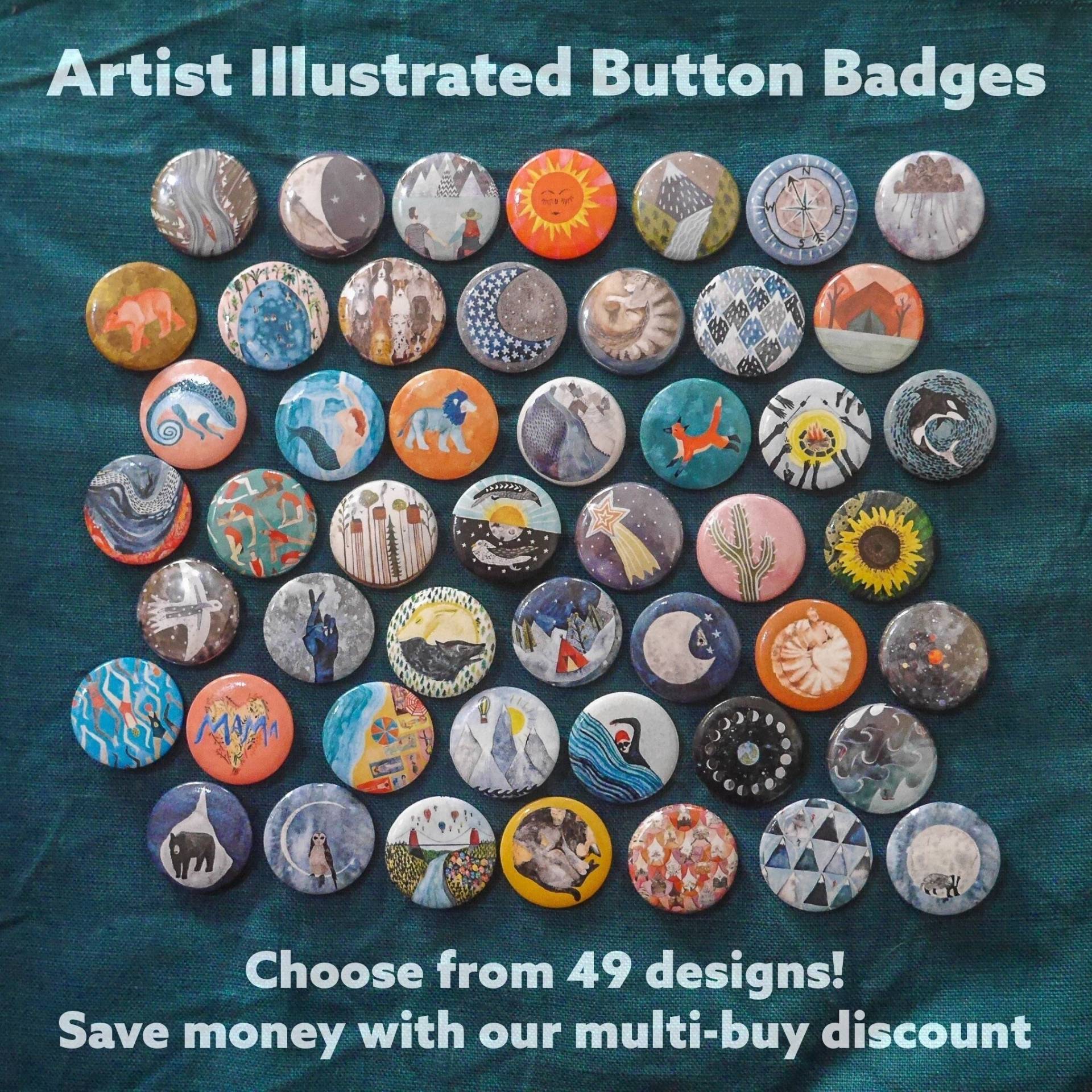 Adventure Button Buttons - Wählen Sie Aus 49 Ansteck-Designs Mehrfachkauf-Rabatt Verfügbar Lucky Dip Deal Adventure Button Buttons - Wählen Sie Aus 49 Ansteck-Designs Mehrfachkauf-Rabatt Verfügbar Lucky Dip Deal von HattieHat