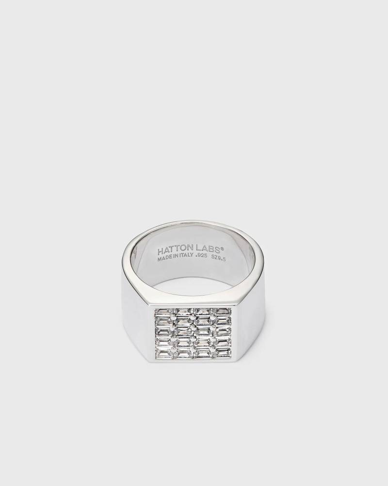 Hatton Labs CRAQUELURE RING men Jewellery white in Größe:57,2 MM von Hatton Labs