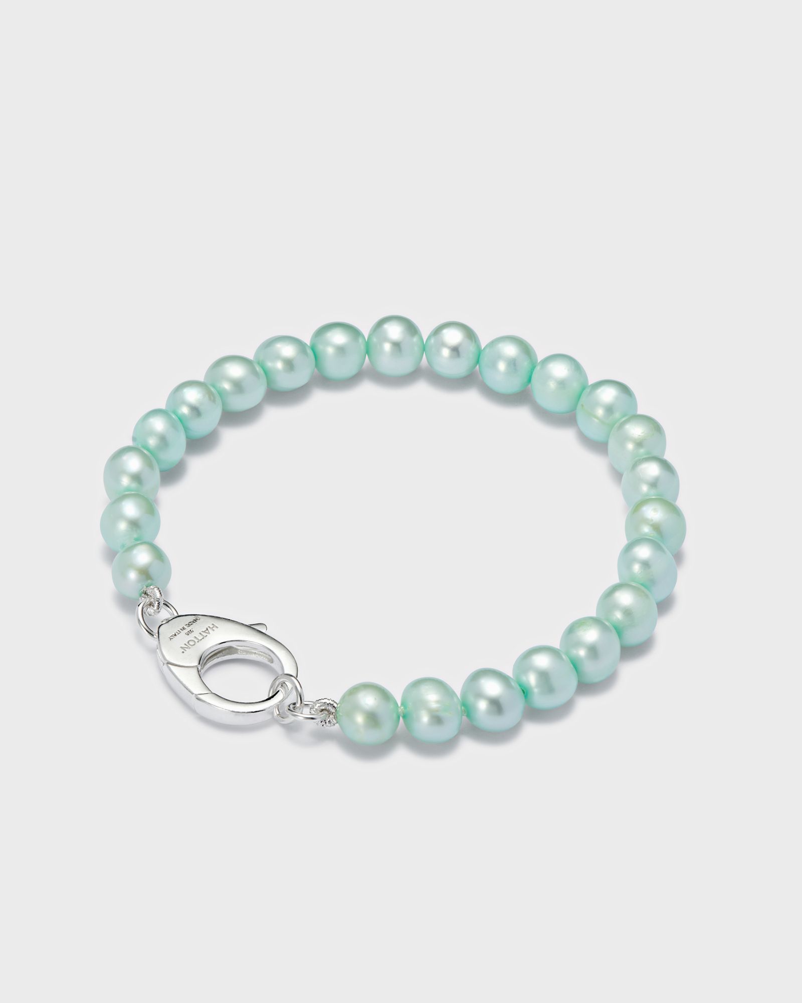 Hatton Labs Classic Pearl Bracelet men Jewellery green in Größe:L von Hatton Labs