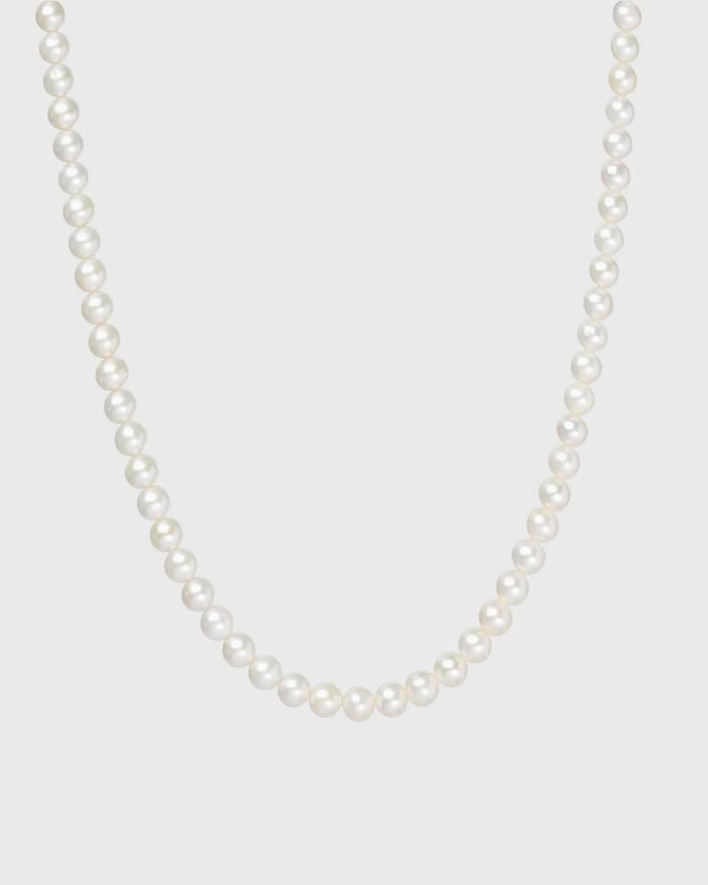 Hatton Labs Classic Pearl Chain men Jewellery silver in Größe:51 CM von Hatton Labs
