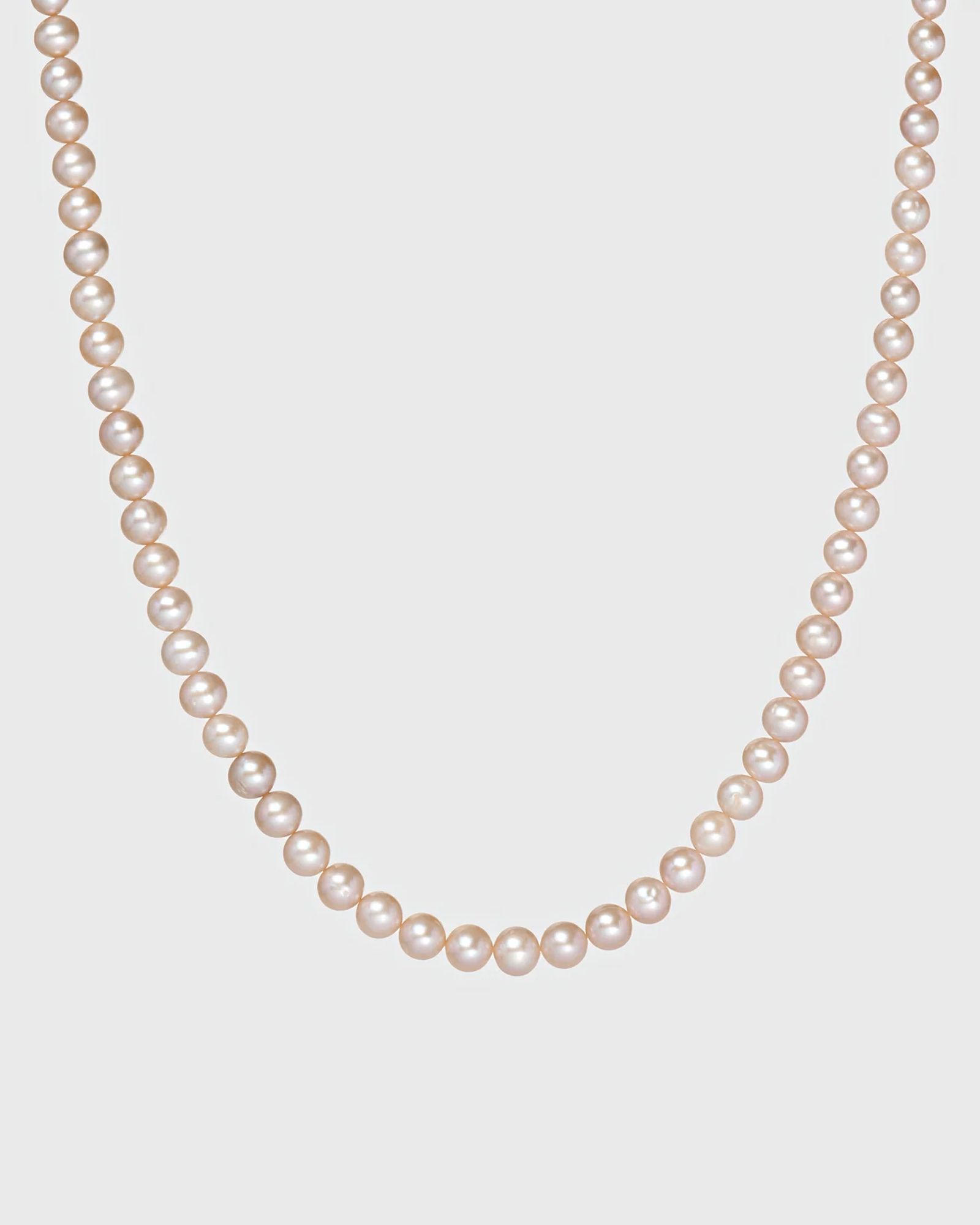 Hatton Labs Classic Pearl Chain men Jewellery silver in Größe:51 CM von Hatton Labs