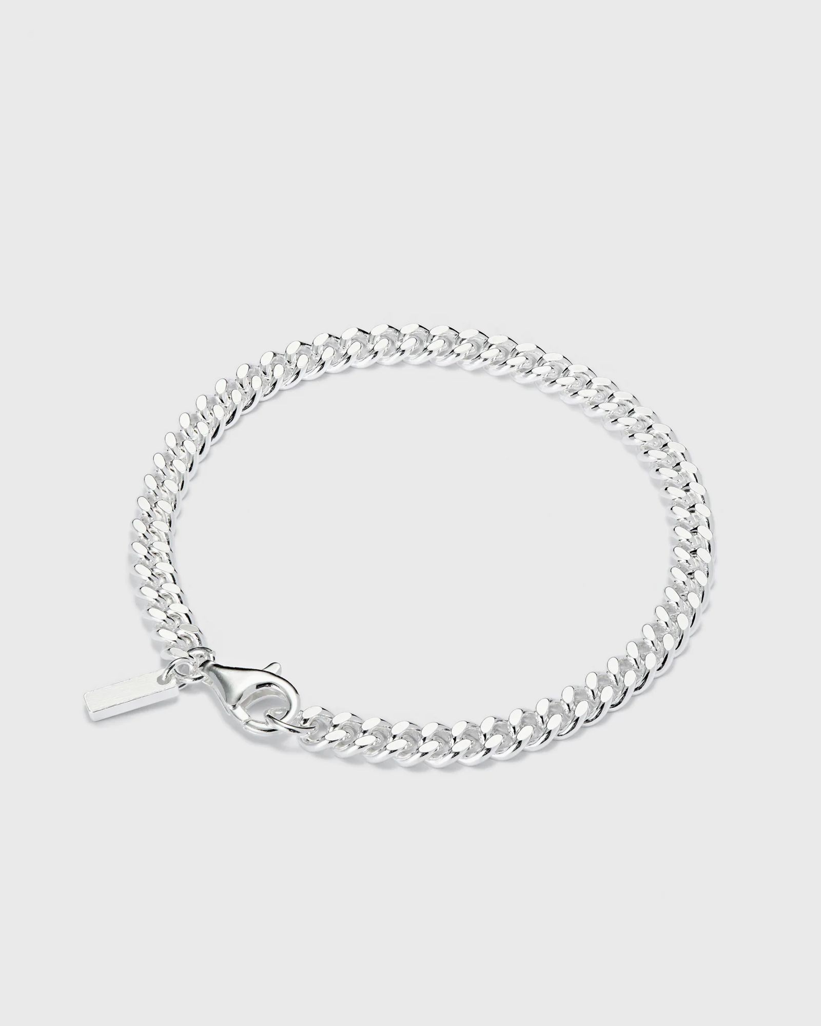 Hatton Labs Cuban Bracelet men Jewellery silver in Größe:21,6 CM Hatton Labs Cuban Bracelet men Jewellery silver in Größe:21,6 CM von Hatton Labs