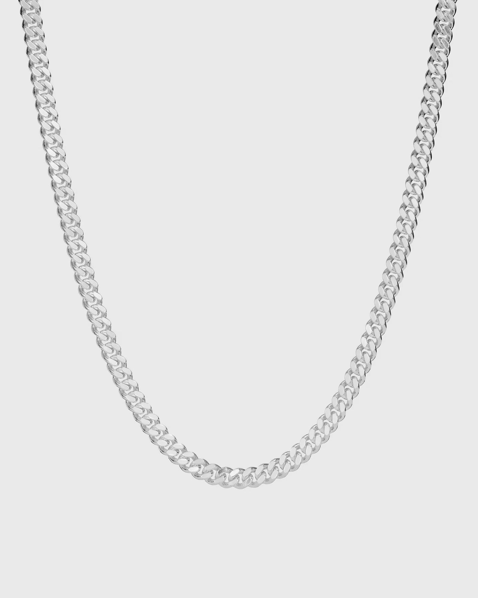 Hatton Labs Cuban Chain men Jewellery silver in Größe:51 CM von Hatton Labs