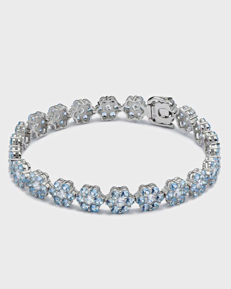 Hatton Labs DAISY TENNIS BRACELET men Jewellery blue in Größe:19,1 CM von Hatton Labs