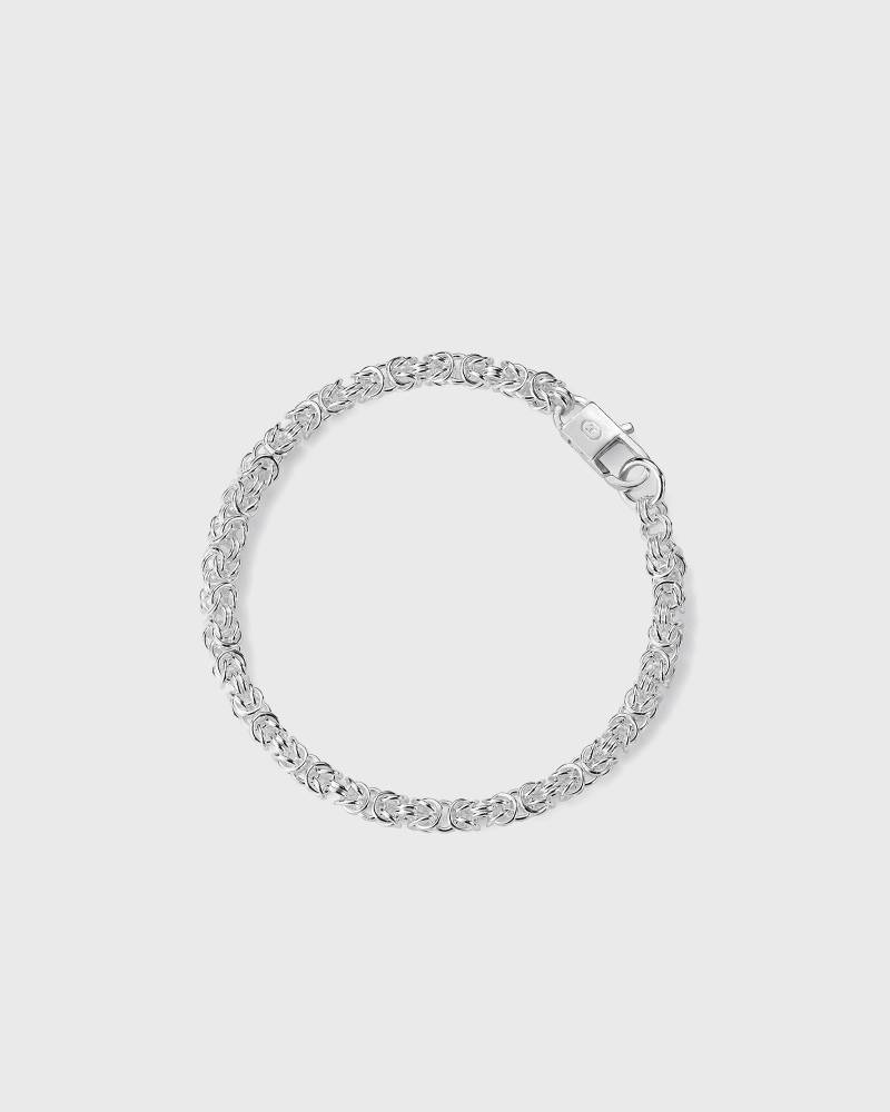 Hatton Labs JUNCTION BRACELET M men Jewellery silver in Größe:20,3 CM von Hatton Labs