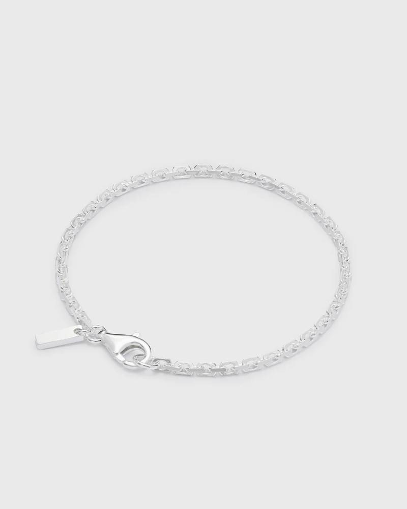 Hatton Labs Mini Anchor Bracelet men Jewellery silver in Größe:21,6 CM von Hatton Labs