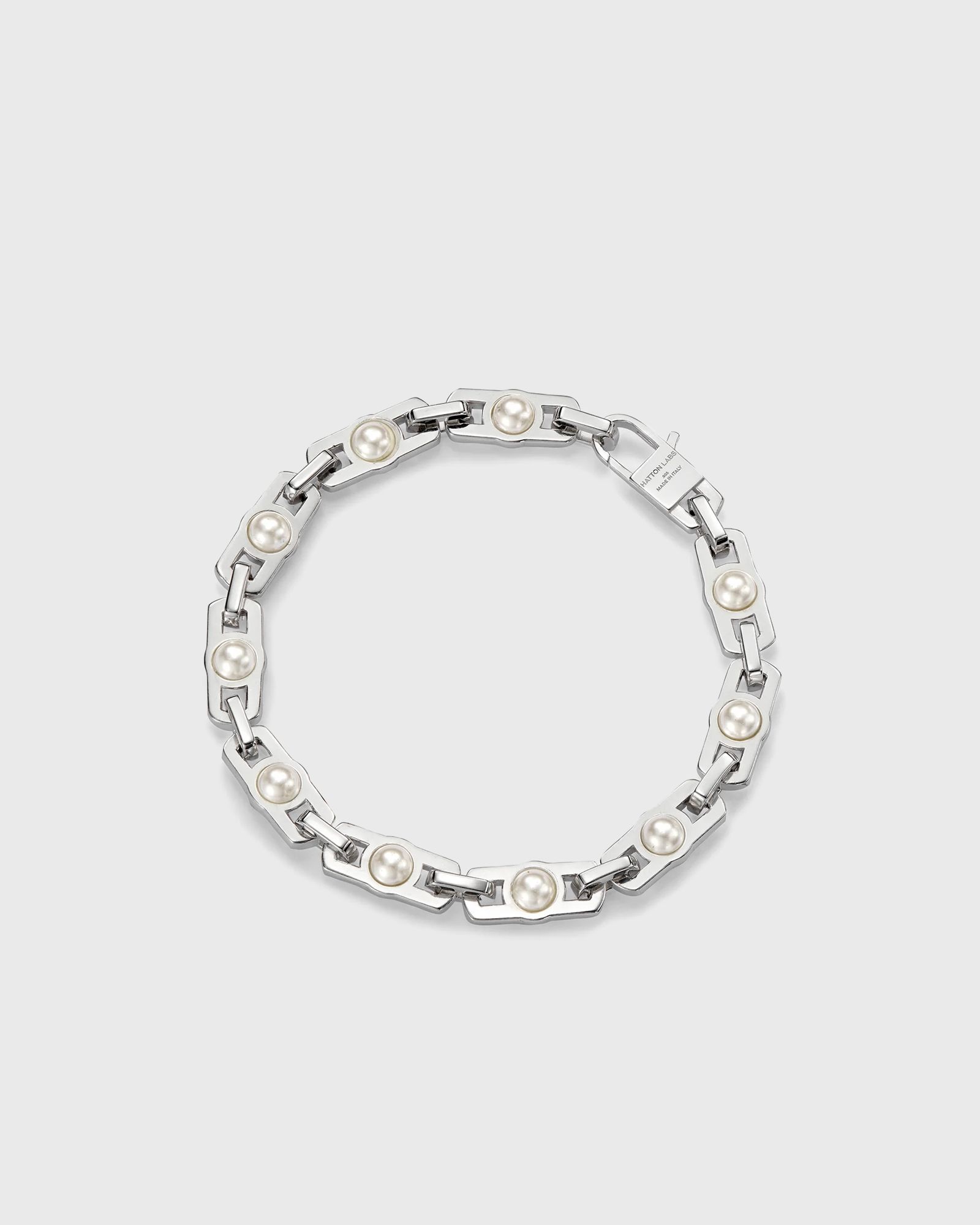 Hatton Labs NACRE BRACELET men Jewellery silver in Größe:21,6 CM Hatton Labs NACRE BRACELET men Jewellery silver in Größe:21,6 CM von Hatton Labs