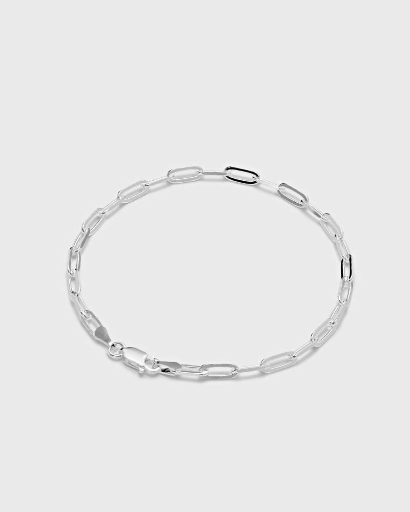 Hatton Labs PAPER CLIP BRACELET S men Jewellery silver in Größe:21,6 CM von Hatton Labs