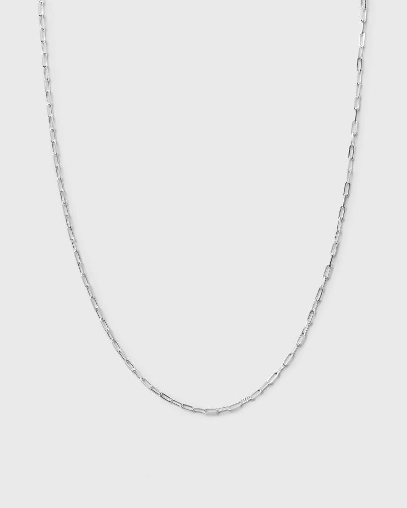 Hatton Labs PAPER CLIP CHAIN S men Jewellery silver in Größe:51 CM von Hatton Labs