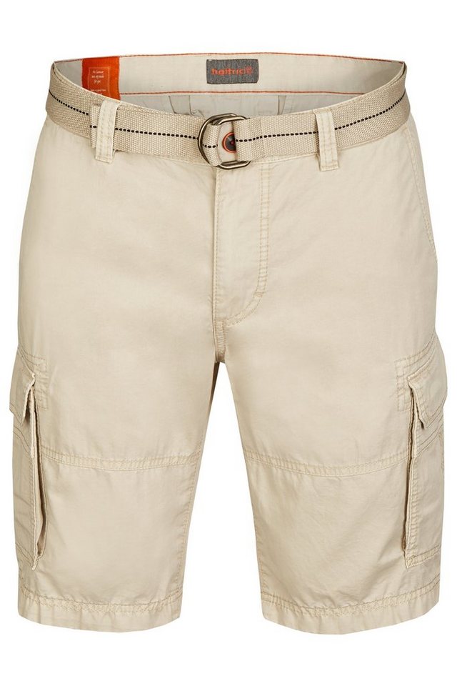 Hattric Bermudas Hattric Herren Cargo Bermuda mit Gürtel Light Beig von Hattric