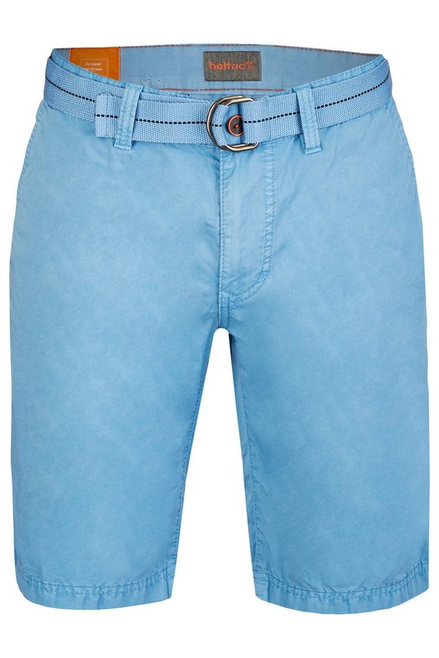 Hattric Bermudas Hattric Herren Chino Bermuda mit Gürtel Light Blue von Hattric