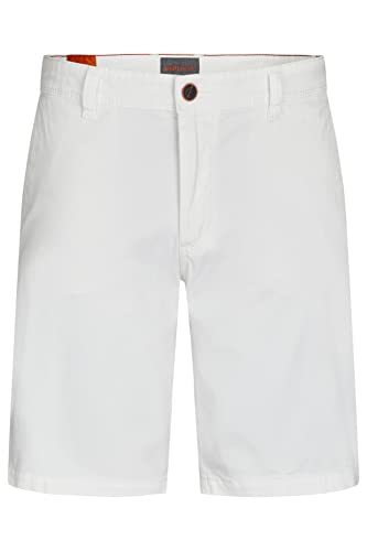 Hattric Chino Bermuda Twill Stretch in Weiss Gr. 32IM bis 40IN (as3, Waist, Numeric_33, Regular, Regular) von Hattric