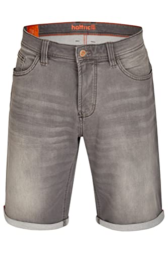 Hattric - Herren 5-Pocket Bermuda, (698835-7712), Größe:35, Farbe:Grey (04) von Hattric