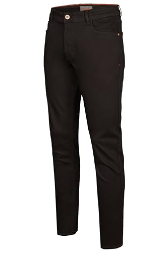 Hattric Herren 5-Pocket-Jeans Harris Colorsafe Stay Black 38/32 38/32 von Hattric