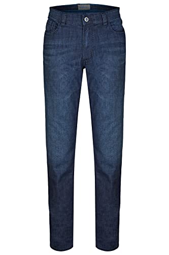 Hattric Herren 5-Pocket-Jeans Hunter Summer Denim Dark Indigo 46/34 46/34 von Hattric