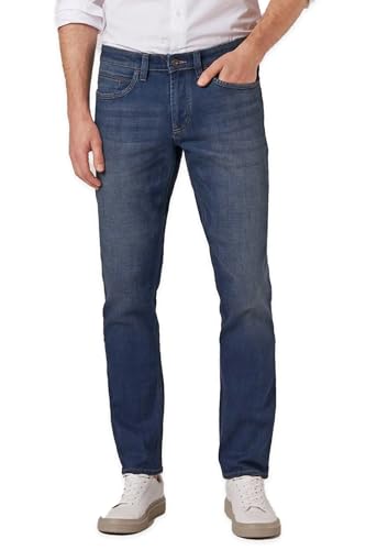 hattric Herren Cross Denim Harris Straight Jeans, Blue 42, W32/L32 von Hattric