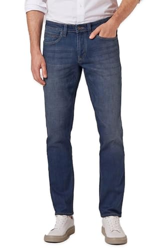 hattric Herren Cross Denim Harris Straight Jeans, Blue 42, W40/L32 von Hattric