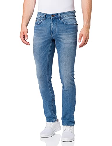 hattric Herren Harris Cross-Denim Hose, Blau (Light Blue 41), W36/L30(Herstellergröße: 36/30) von Hattric