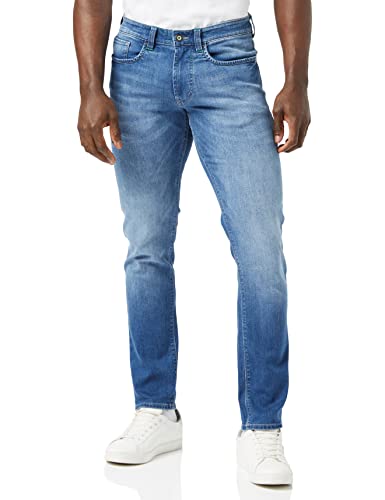 Hattric Herren Hattric Hose Straight Jeans, Blau (Blau 42), 38W / 32L EU von Hattric