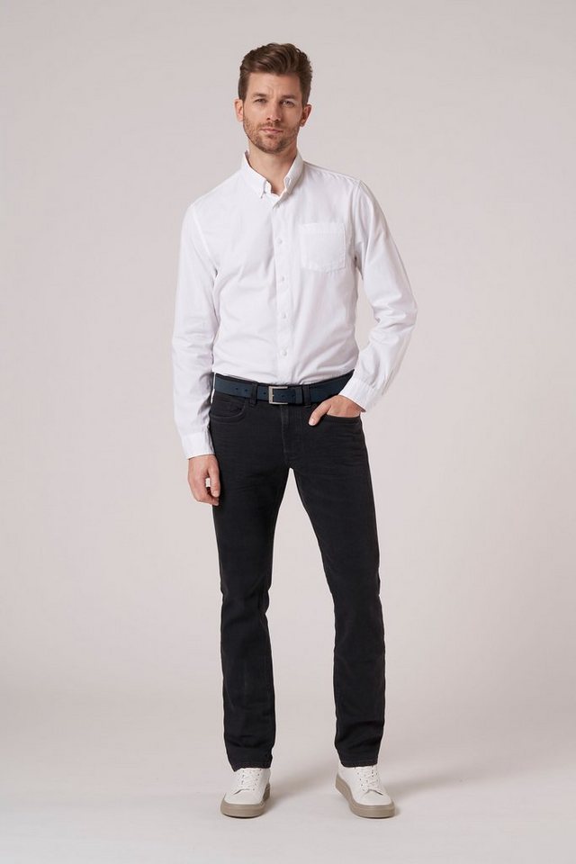 Hattric Slim-fit-Jeans Hattric Herren 5-Pocket Harris Cross Hatch von Hattric