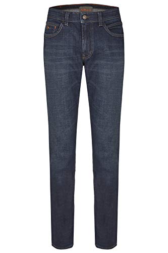 hattric Herren Herren Cross Denim Jeans Harris Straight Jeans, per Pack Blau (Dark Blue 48), W33/L32 (Herstellergröße: 33/32) von Hattric