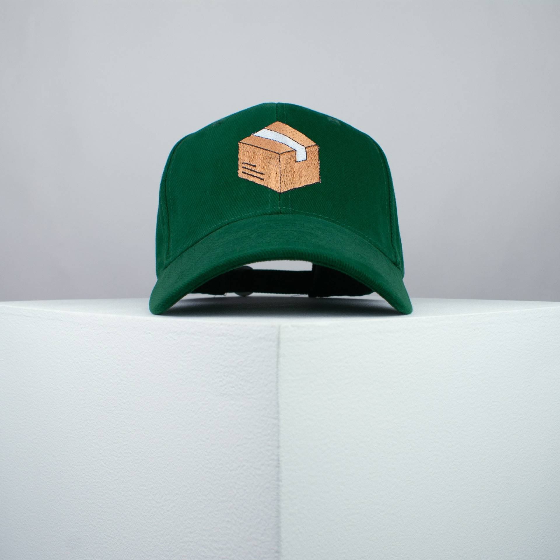 Cardboard Box Baseball Cap/Schmuck Aufnäher Verschluss Für von HattyHatsEmbroidery