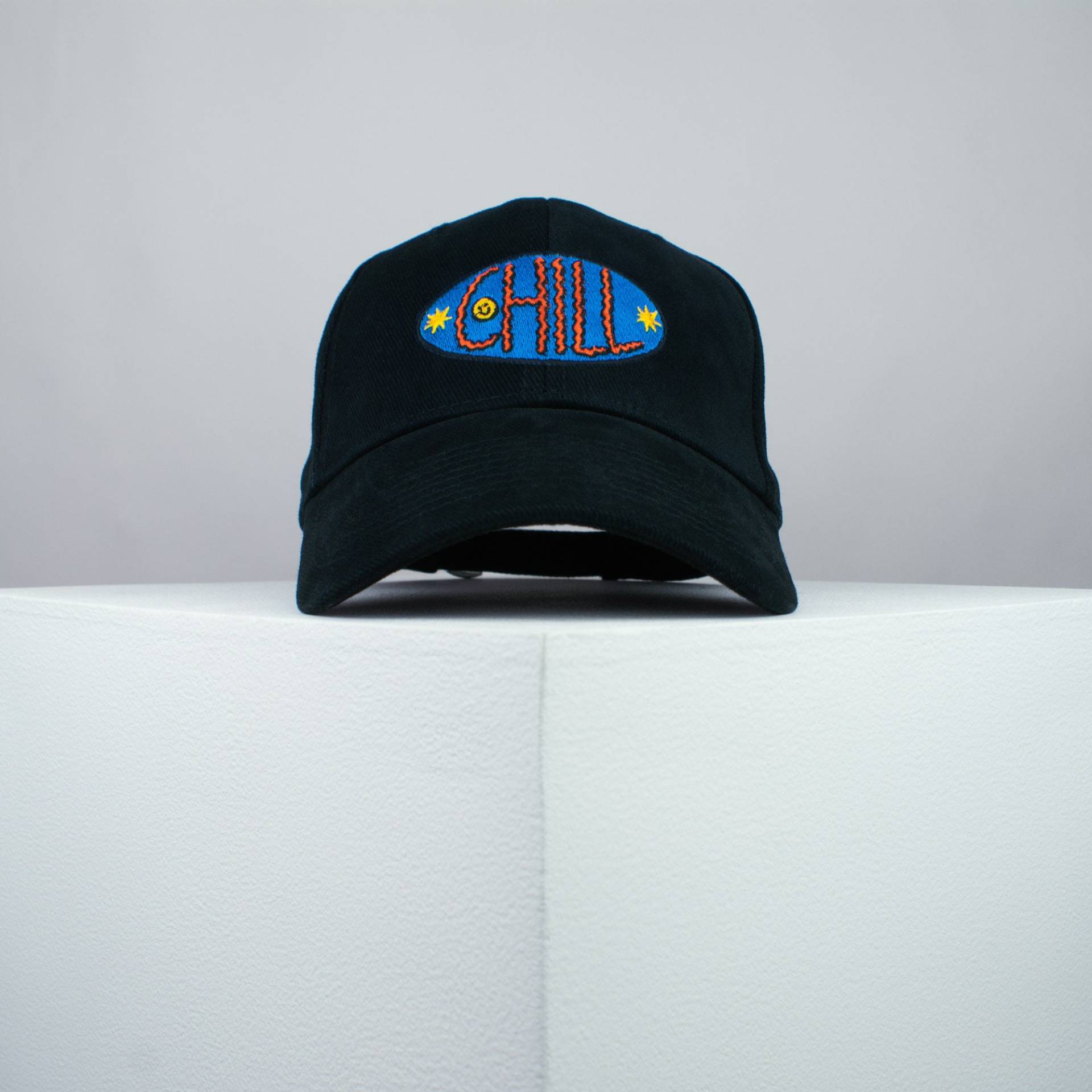 Chill Cap Bestickt/90S Retro Vintage Regenbogen Stickerei Aufnäher Mütze Dad Hat Kappe // Hatty Hats von HattyHatsEmbroidery