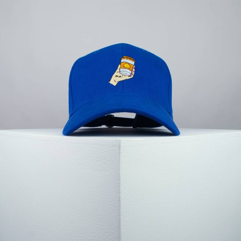 Coffee Crazy Bestickter Cap Kaffeebecher/Flicken Kaffee Stickerei Aufnäher Mütze Dad Hut Kappe // Hatty Hats von HattyHatsEmbroidery