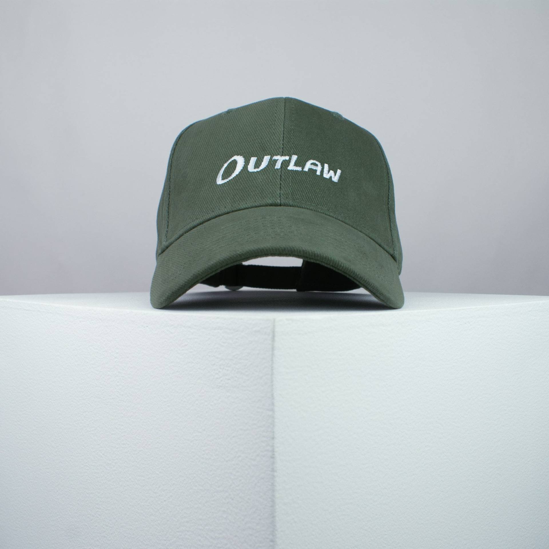 Outlaw Bestickte Kappe/Baseball Cap Mem Wort Hustle Motivation Stickerei Aufnäher Mütze Dad-Hut // Hatty Hats von HattyHatsEmbroidery