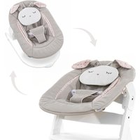 Hauck Babyaufsatz Alpha Bouncer 2in1 Powder Bunny Beige Bloom von Hauck