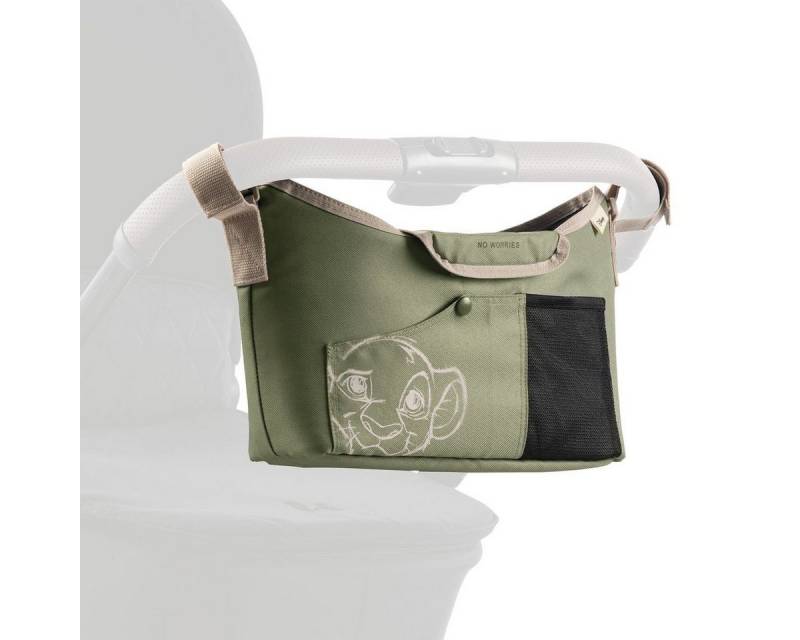 Hauck Kinderwagen-Transporttasche Disney Simba Olive, Buggy Organizer Kinderwagen Tasche mit Klettbefestigung Hauck Kinderwagen-Transporttasche Disney Simba Olive, Buggy Organizer Kinderwagen Tasche mit Klettbefestigung von Hauck