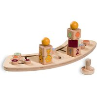 hauck Alpha Play Sorting Set Giraffe White von Hauck