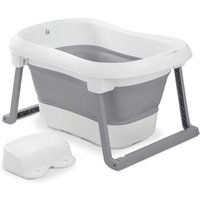 hauck Faltbadewanne Wash N Fold L White/Stone von Hauck