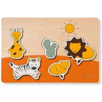 hauck Steckpuzzle Puzzle N Fit Safari von Hauck