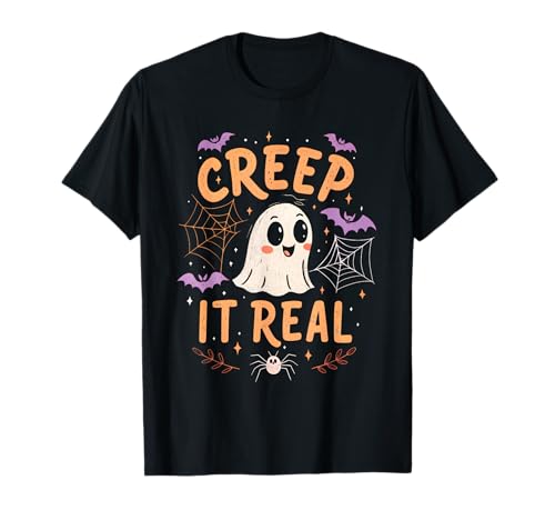 Creep It, lustiges Halloween-Gespenster-Design für Herren, Damen und Kinder T-Shirt Creep It, lustiges Halloween-Gespenster-Design für Herren, Damen und Kinder T-Shirt von Haunted Humor Tees