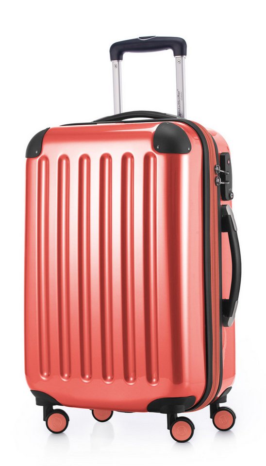 Hauptstadtkoffer Handgepäckkoffer, 4 Rollen, Handgepäck Koffer Trolley, TSA, 55 cm, 42 L von Hauptstadtkoffer